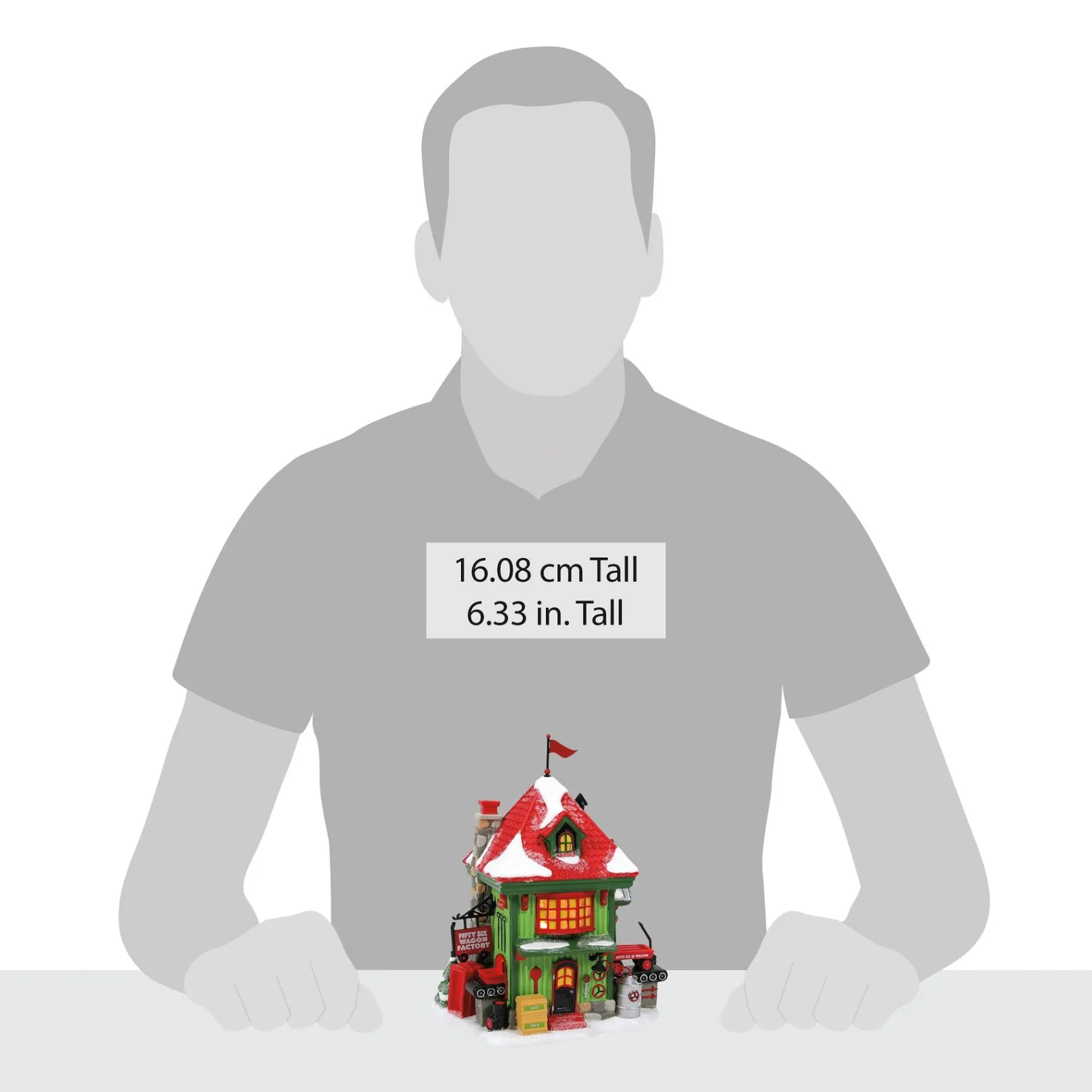 Department 56 North Pole Series|56 Wagon Factory