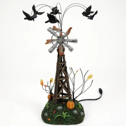 Department 56 Halloween Village Accessories|A Chill In The Air Weathervane