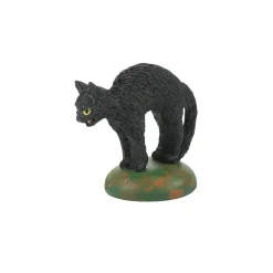 Department 56 Halloween Village Accessories|A Clowder Of Black Cats
