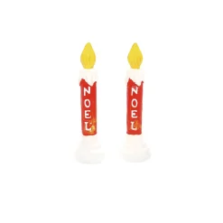 Department 56 Village Accessories|Blow Mold Candle s/2