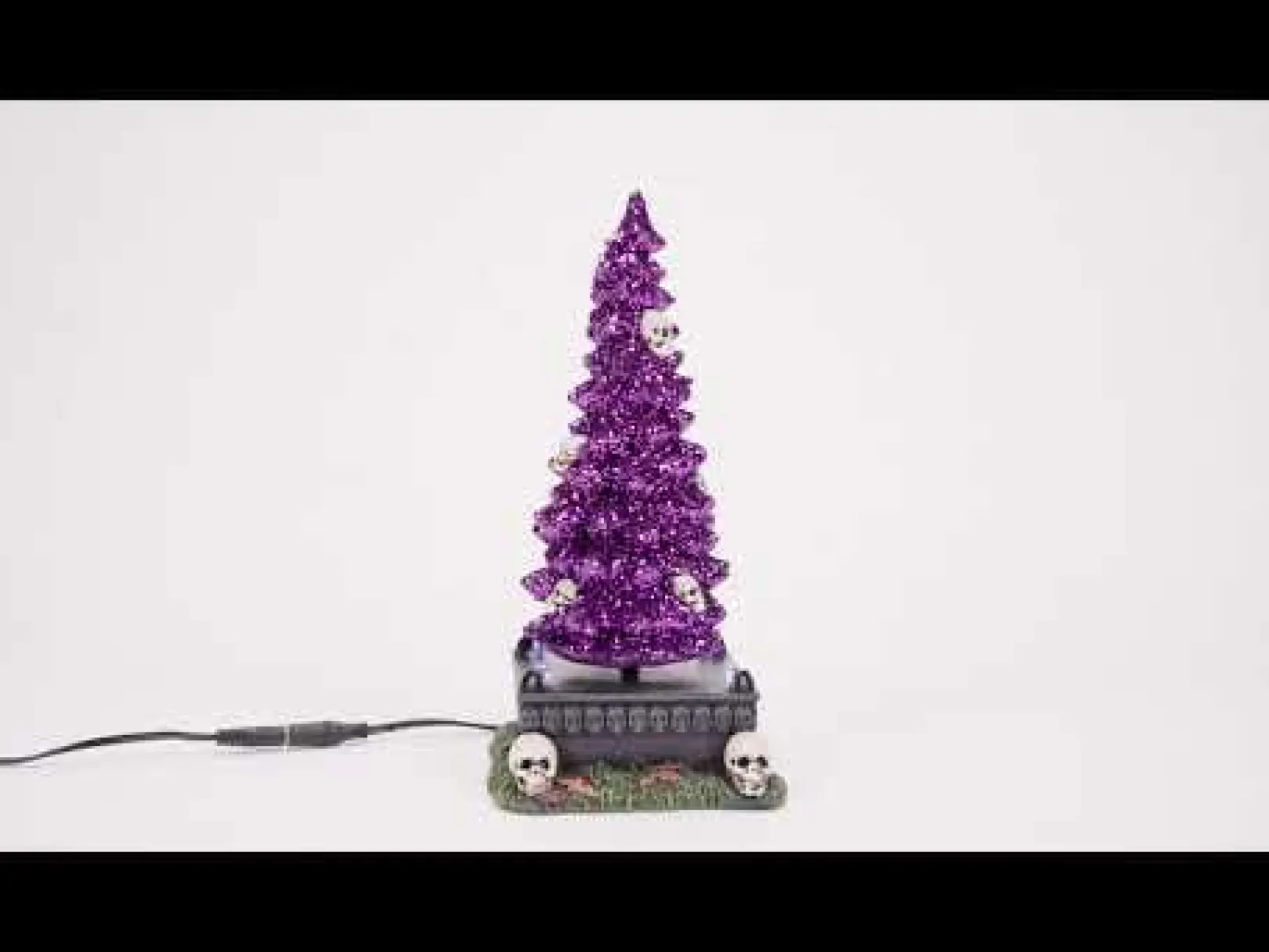 Department 56 Halloween Village Accessories|Haunted Skull Tree