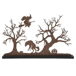 Department 56 Halloween Village Accessories|Haunted Woods Silhouette
