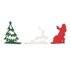 Department 56 Village Accessories|Holiday Silhoutte Set/3