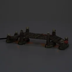 Department 56 Halloween Village Accessories|LIT Haunted Boardwalk Bridge