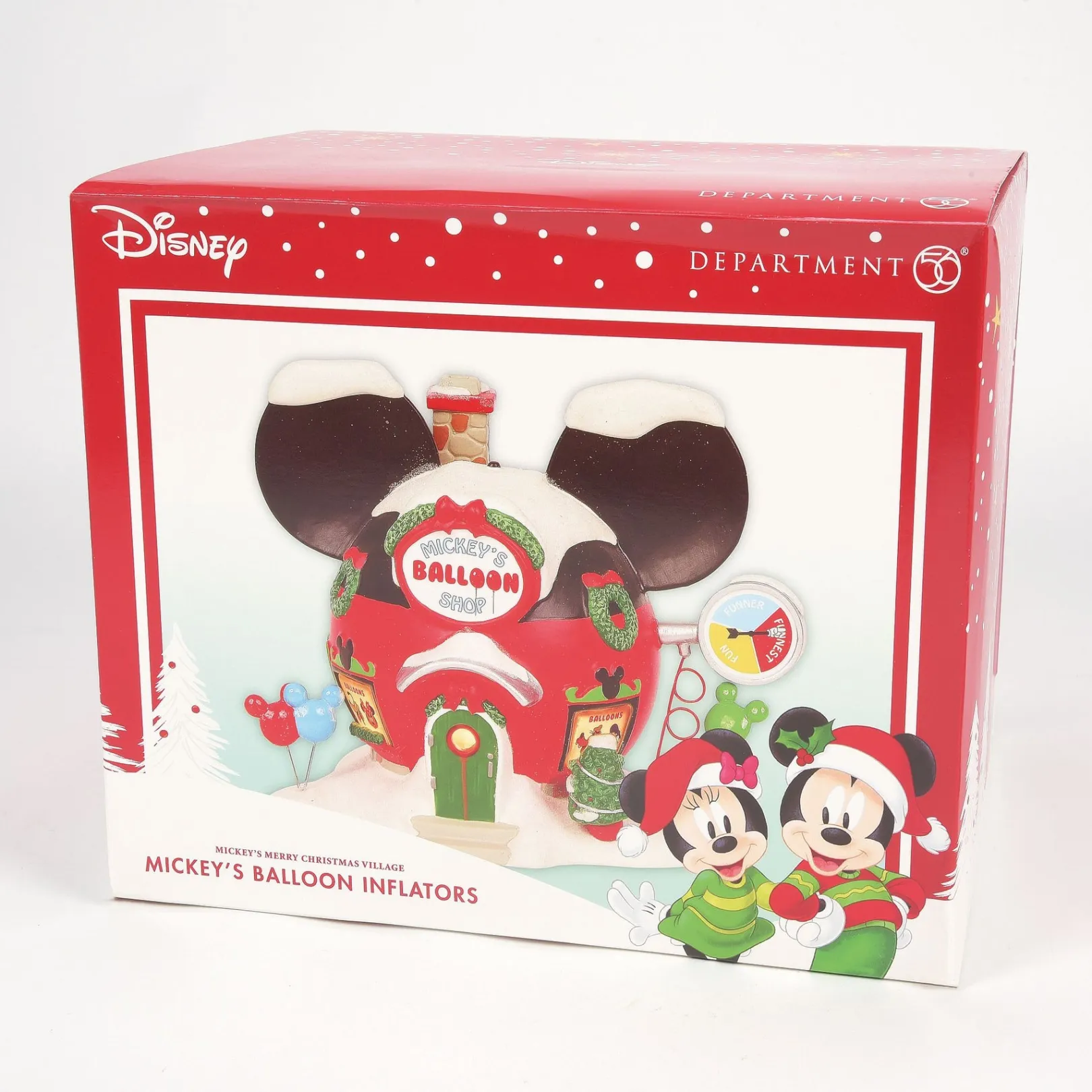 Department 56 Disney Village|Mickey's Balloon Inflators