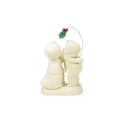 Department 56 Snowbabies Classic Collection|Snowbabies Christmas Jubilee Collection|Mistletoe Kisses
