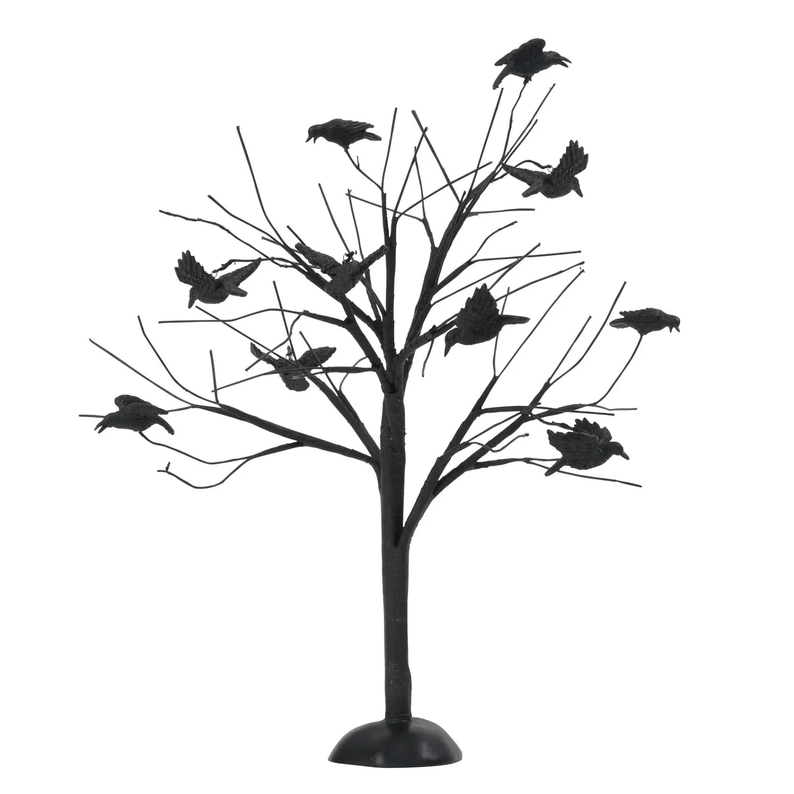 Department 56 Halloween Village Accessories|Murder Of Crows, Tree
