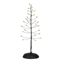 Department 56 Halloween Village Accessories|Orange Twinkle Bright Tree
