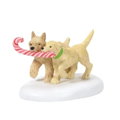 Department 56 Village Accessories|Peppermint Pups