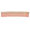 Department 56 Halloween Village Accessories|Pumpkin Orange Glitter Fence