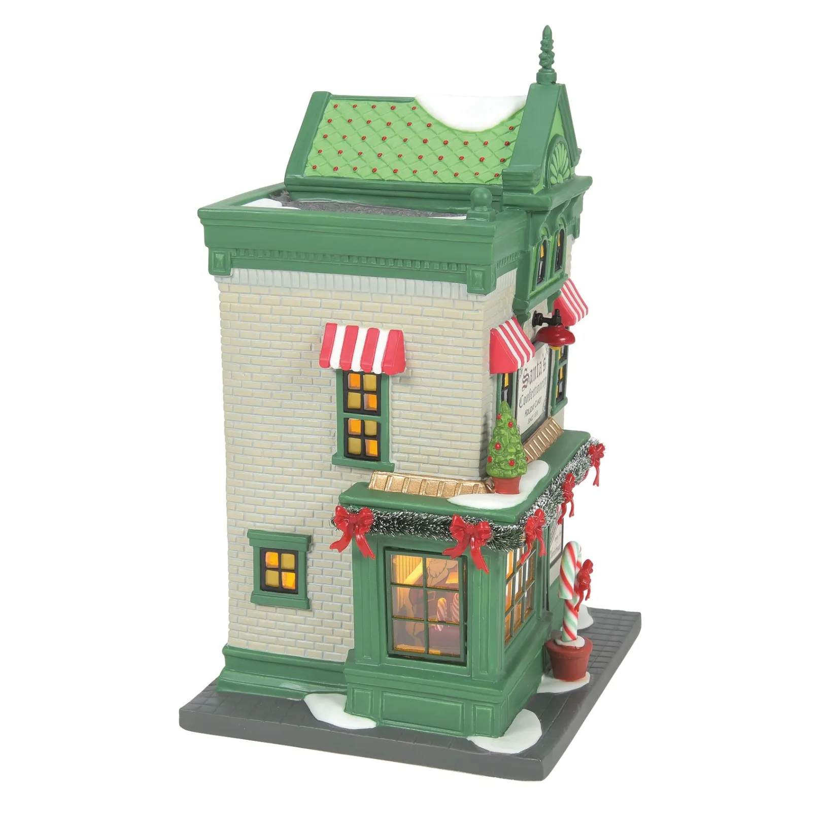 Department 56 Christmas In The City Series|Santa's Corner Confectionery