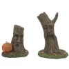 Department 56 Halloween Village Accessories|Scary Stumps St/2
