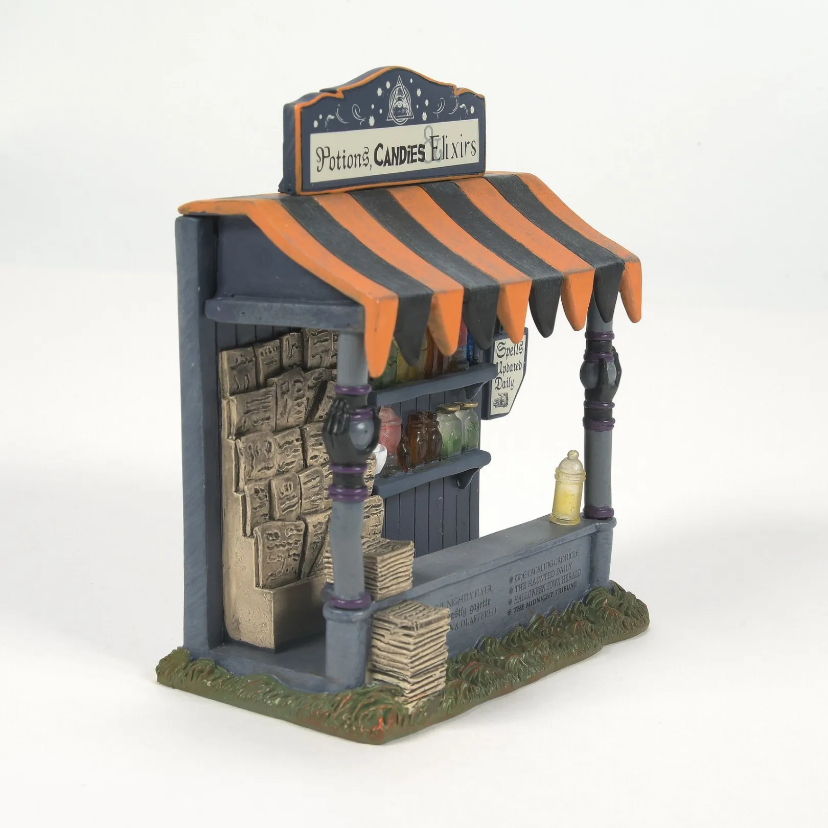 Department 56 Halloween Village Accessories|Spells & Potions Kiosk
