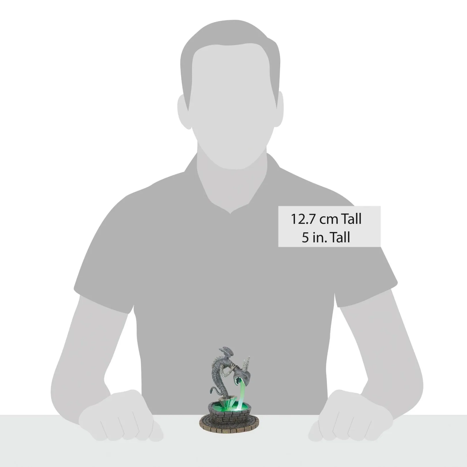Department 56 The Nightmare Before Christmas® Village|Town Square Fountain