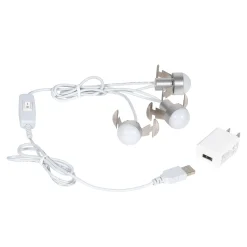 Department 56 Village Accessories|Village USB LED 3 Light Set