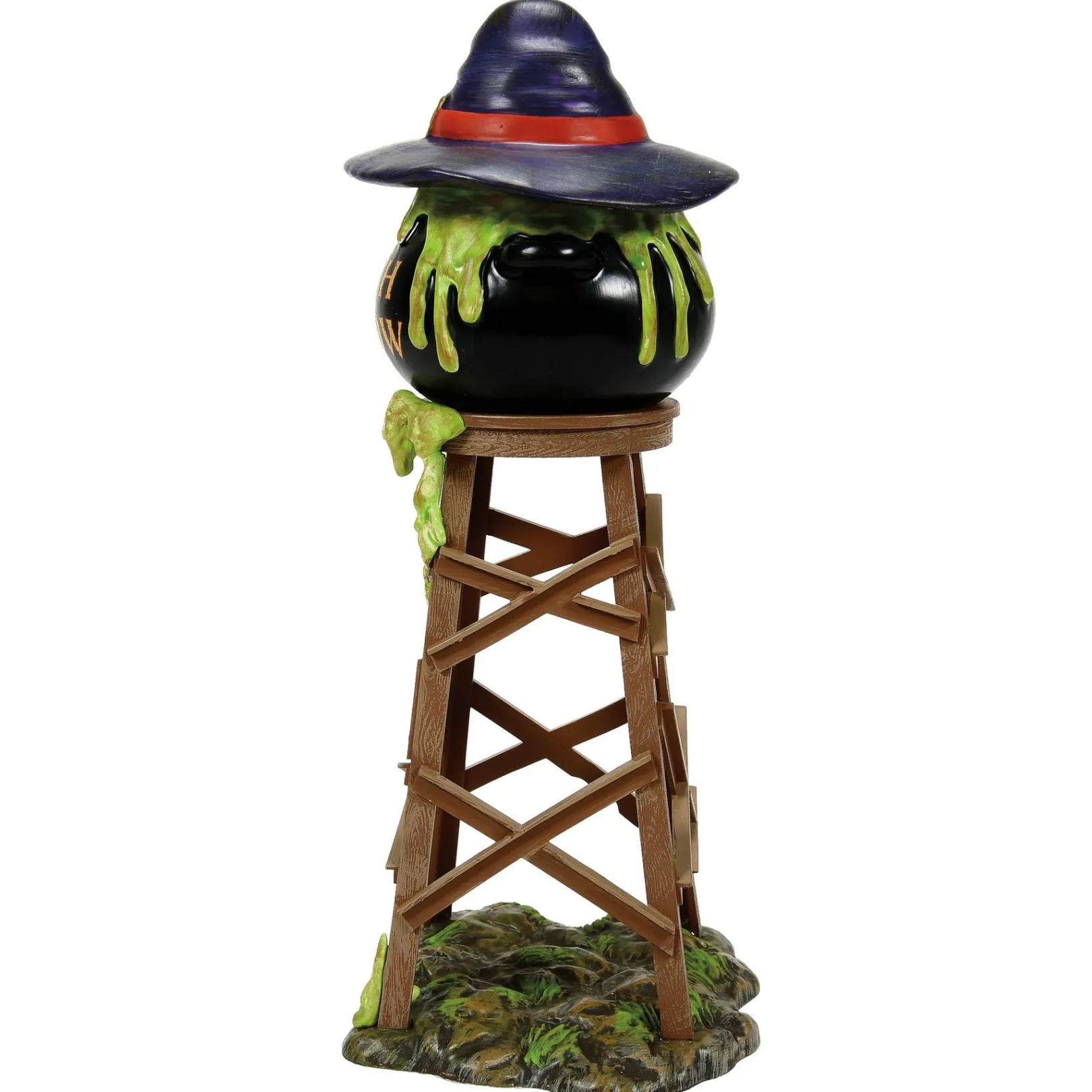 Department 56 Snow Village Halloween|Witch Hollow Watertower