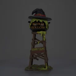 Department 56 Snow Village Halloween|Witch Hollow Watertower