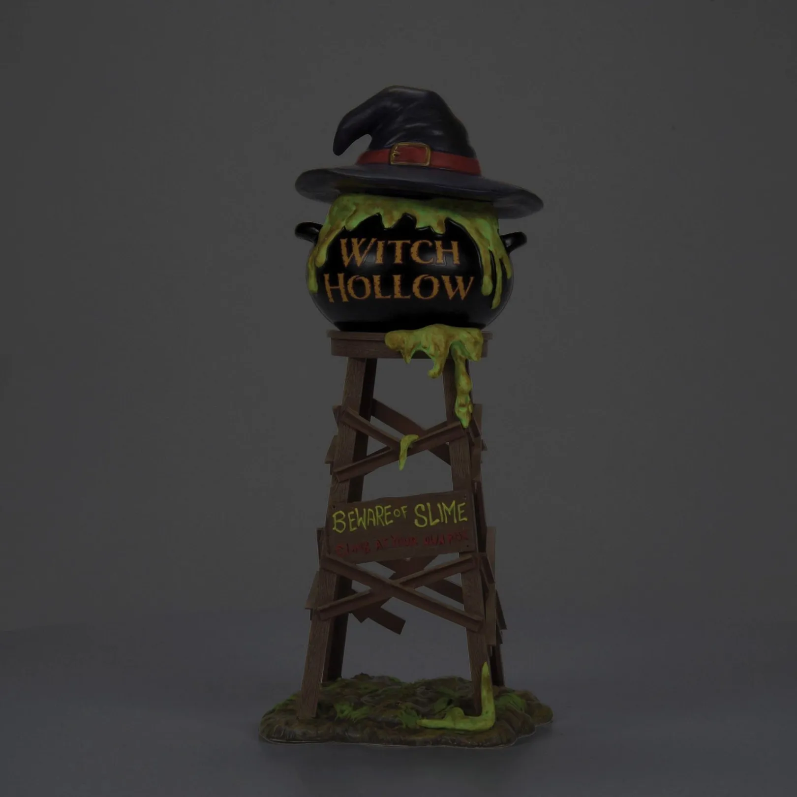Department 56 Snow Village Halloween|Witch Hollow Watertower