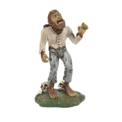 Department 56 Halloween Village Accessories|Wolfman's Howl