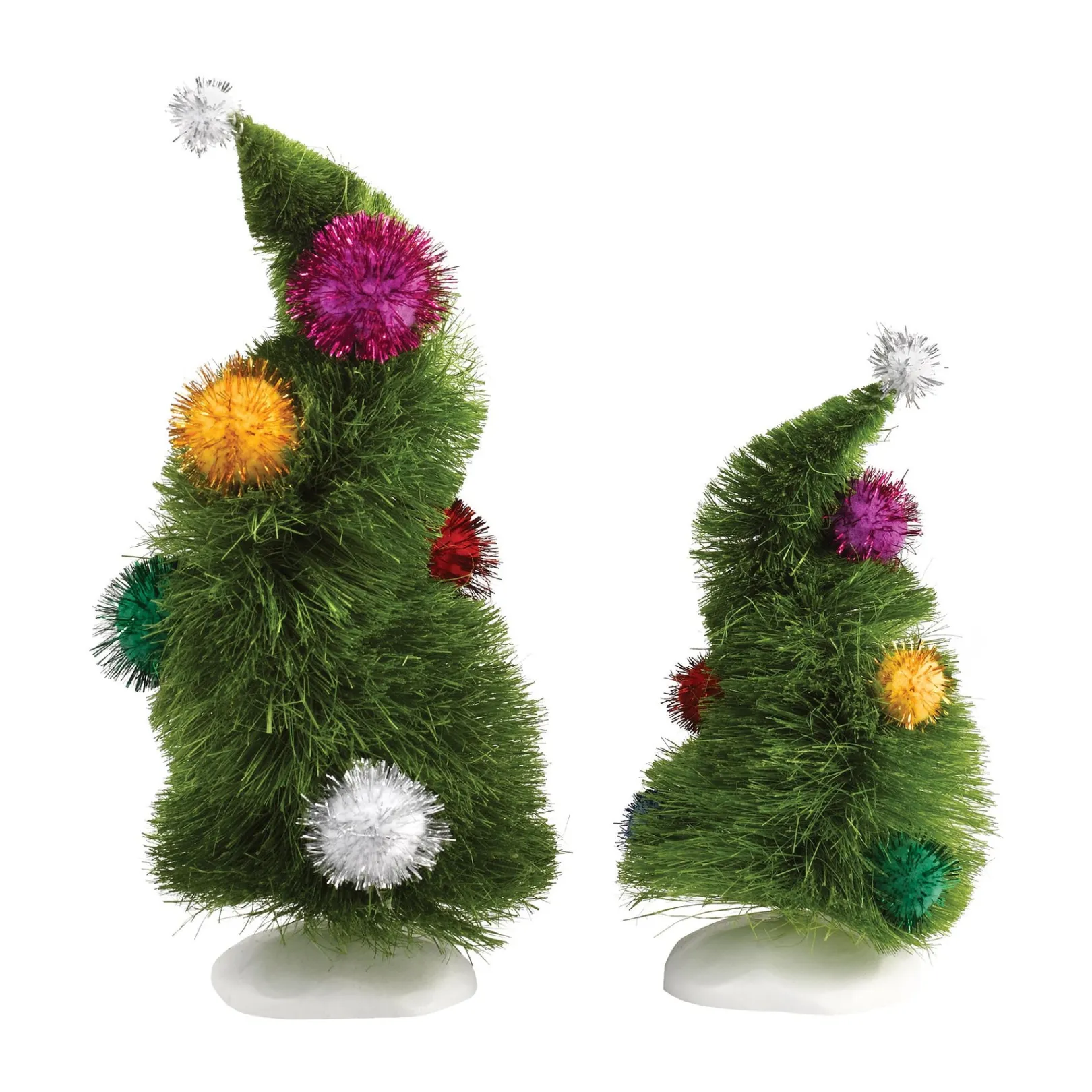 Department 56 Grinch™ Village|Wonky Trees, Set of 2