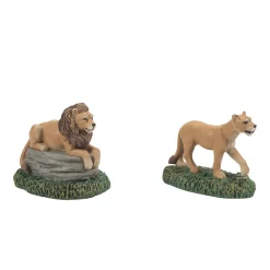 Department 56 Village Accessories|Zoological Gardens Lions st2